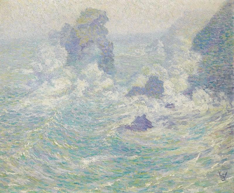 Seascape by Willy Schlobach — Oil Painting Reproduction
