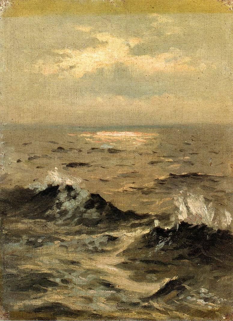 Seascape by John Singer Sargent — Oil Painting Reproduction