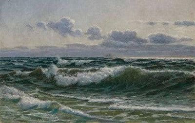 Seascape in hallway