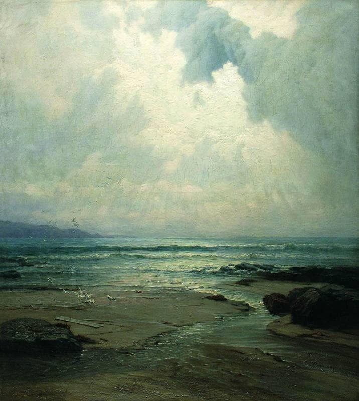 Seascape by Volodymyr Orlovsky — Oil Painting Reproduction