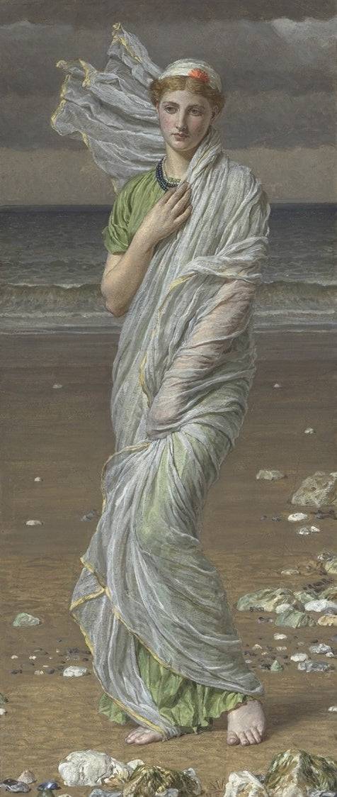 Seashells by Albert Joseph Moore, Oil Painting Reproduction