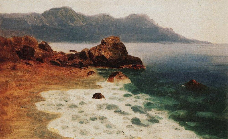 Seashore by Arkhyp Kuindzhi — Oil Painting Reproduction