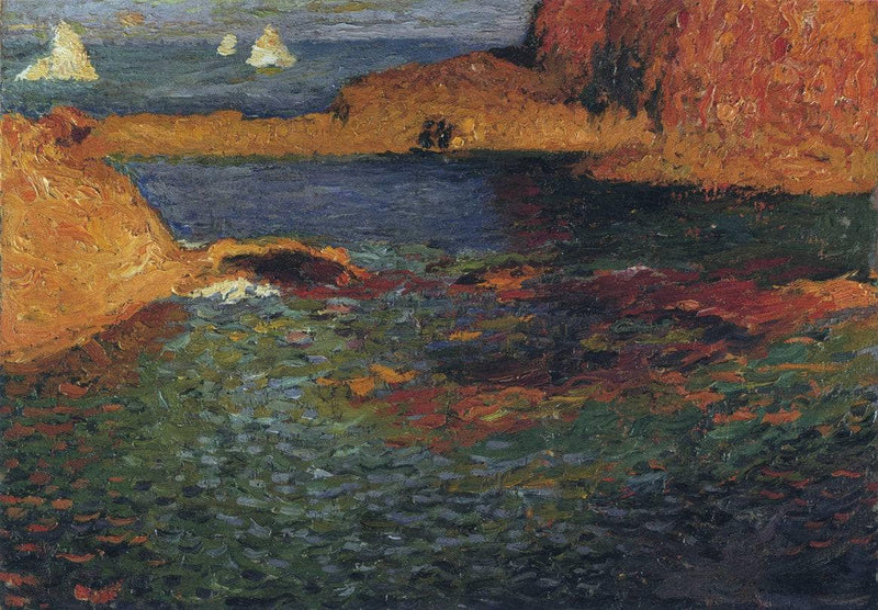 Seaside by Henri Martin — Oil Painting Reproduction