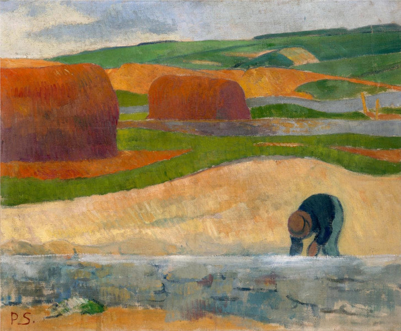 Seaweed Gatherer by Paul Serusier — Oil Painting Reproduction