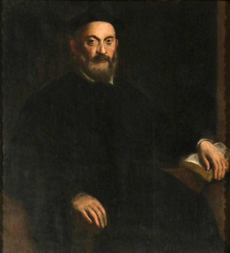 Portrait D'un Lettré by Sebastiano del Piombo — Oil Painting Reproduction