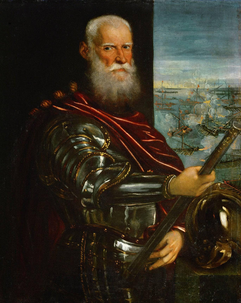 Sebastiano Venier by Tintoretto — Oil Painting Reproduction
