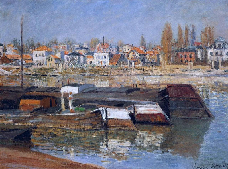 Seine at Asnieres by Claude Monet — Oil Painting Reproduction