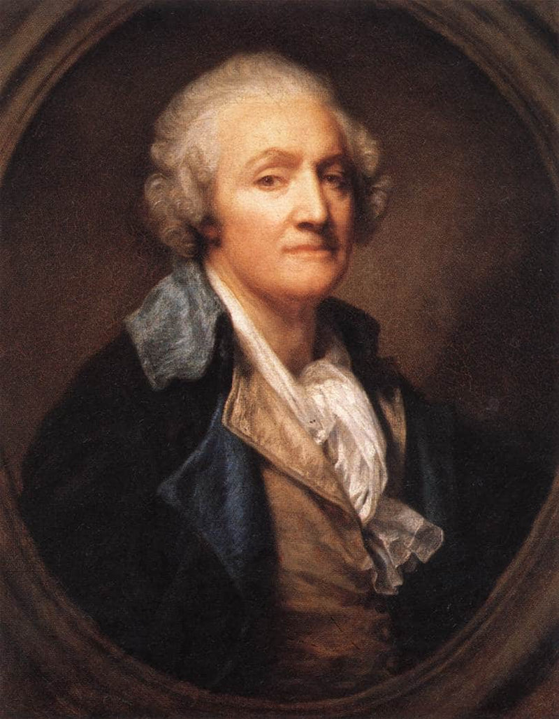 Self-Portrait by Jean-Baptiste Greuze — Oil Painting Reproduction