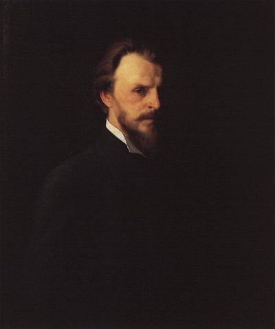 Self-Portrait in study