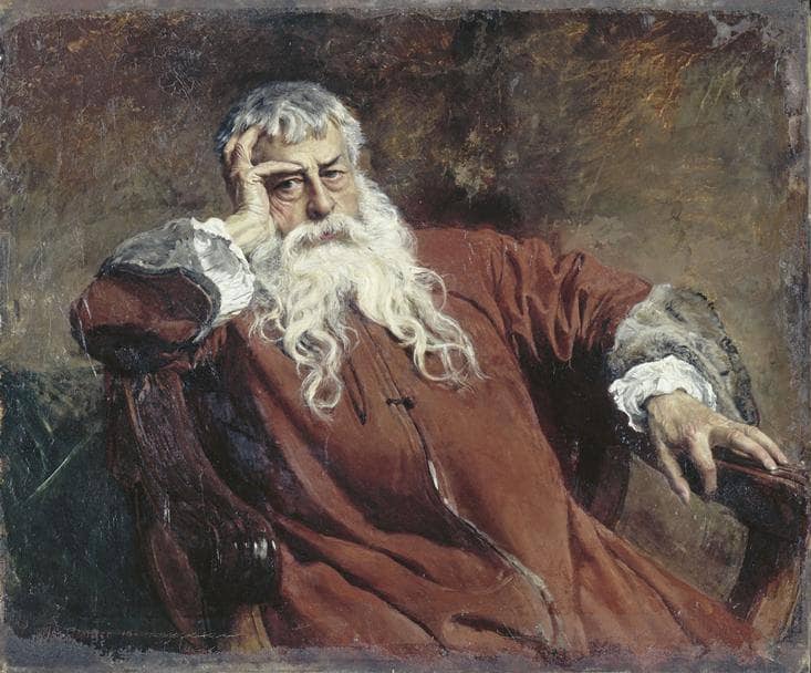 Self-Portrait by Ernest Meissonier — Oil Painting Reproduction