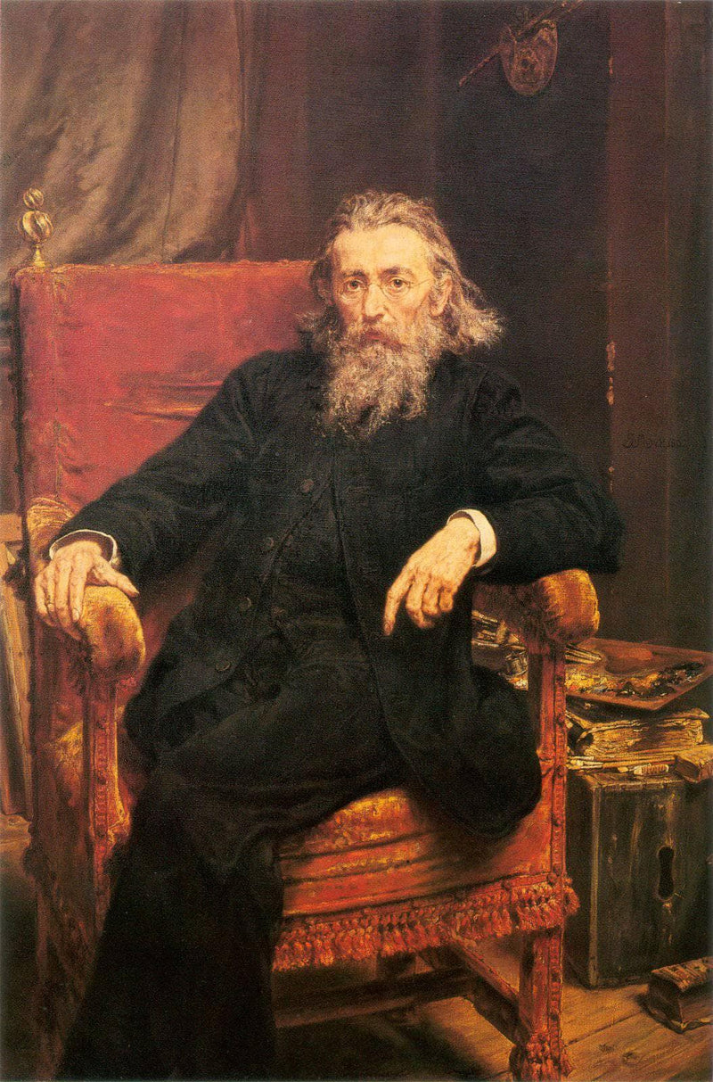 Self-portrait by Jan Matejko — Oil Painting Reproduction