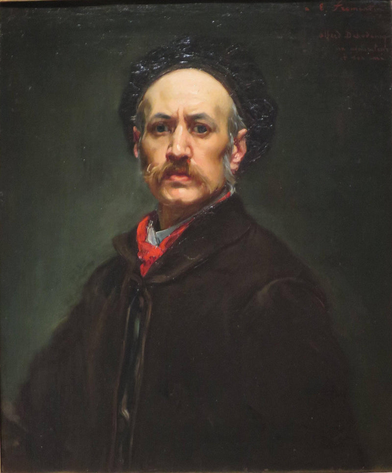 Self-portrait by Alfred Dehodencq — Oil Painting Reproduction