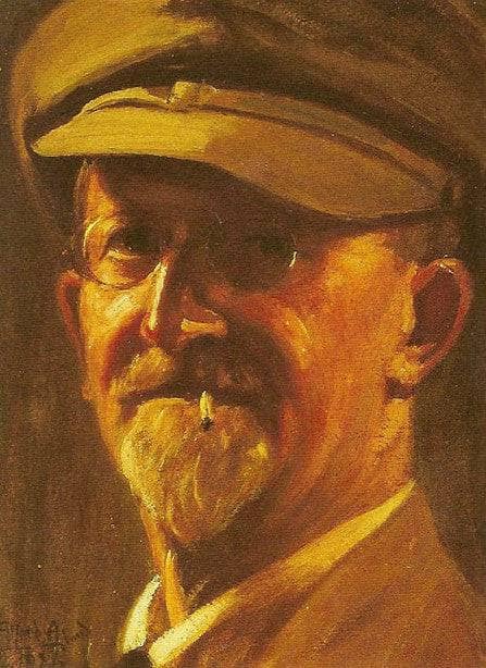 Self-portrait by Alfredo Andersen — Oil Painting Reproduction