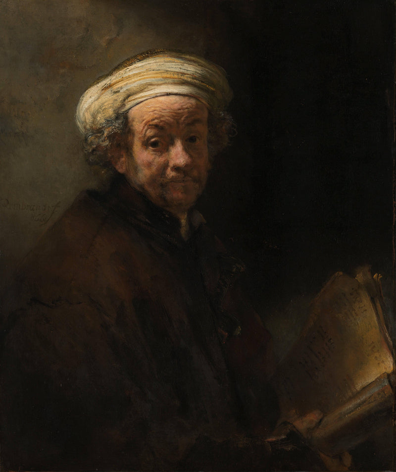 Self-portrait as the Apostle Paul by Rembrandt — Oil Painting Reproduction