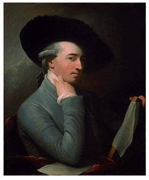 Self portrait by Benjamin West — Oil Painting Reproduction
