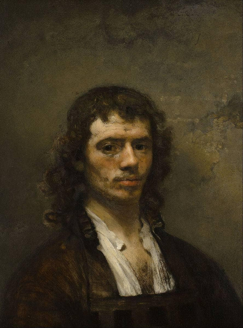 Self Portrait by Carel Fabritius — Oil Painting Reproduction