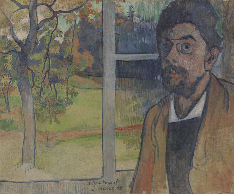 Self Portrait by Charles Laval — Oil Painting Reproduction
