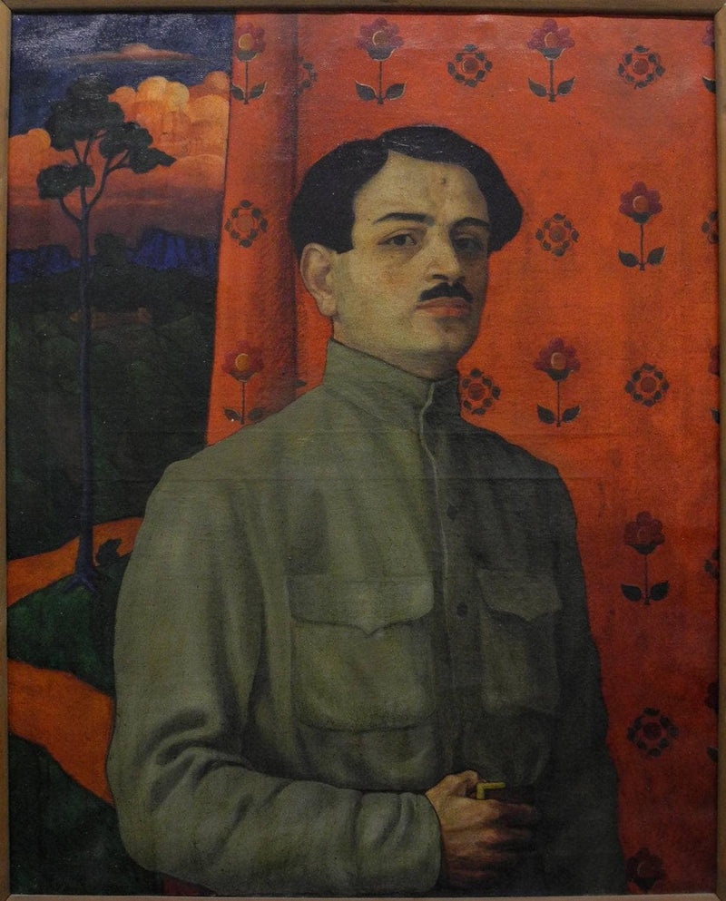 Self-portrait by David Kakabadze — Oil Painting Reproduction