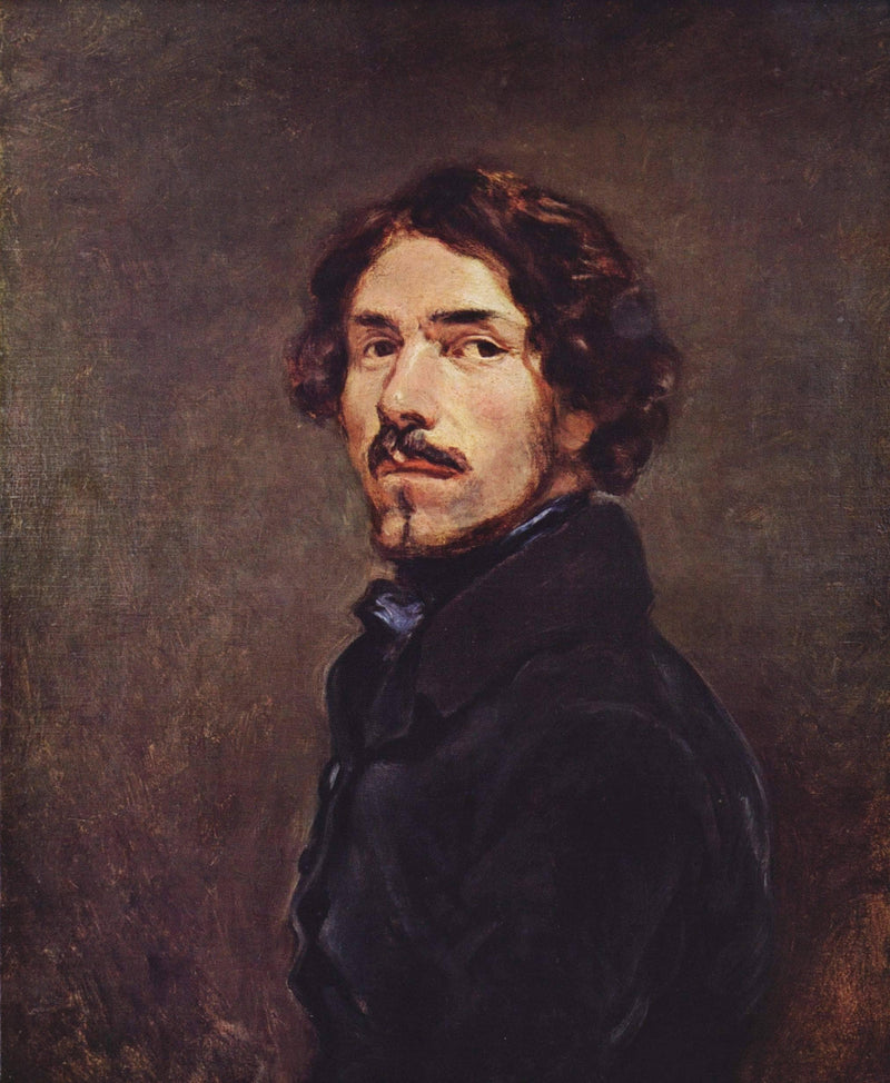 Self-portrait by Eugene Delacroix — Oil Painting Reproduction
