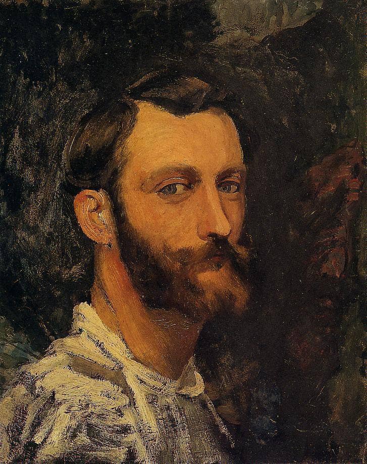 Self-Portrait by Frederic Bazille — Oil Painting Reproduction