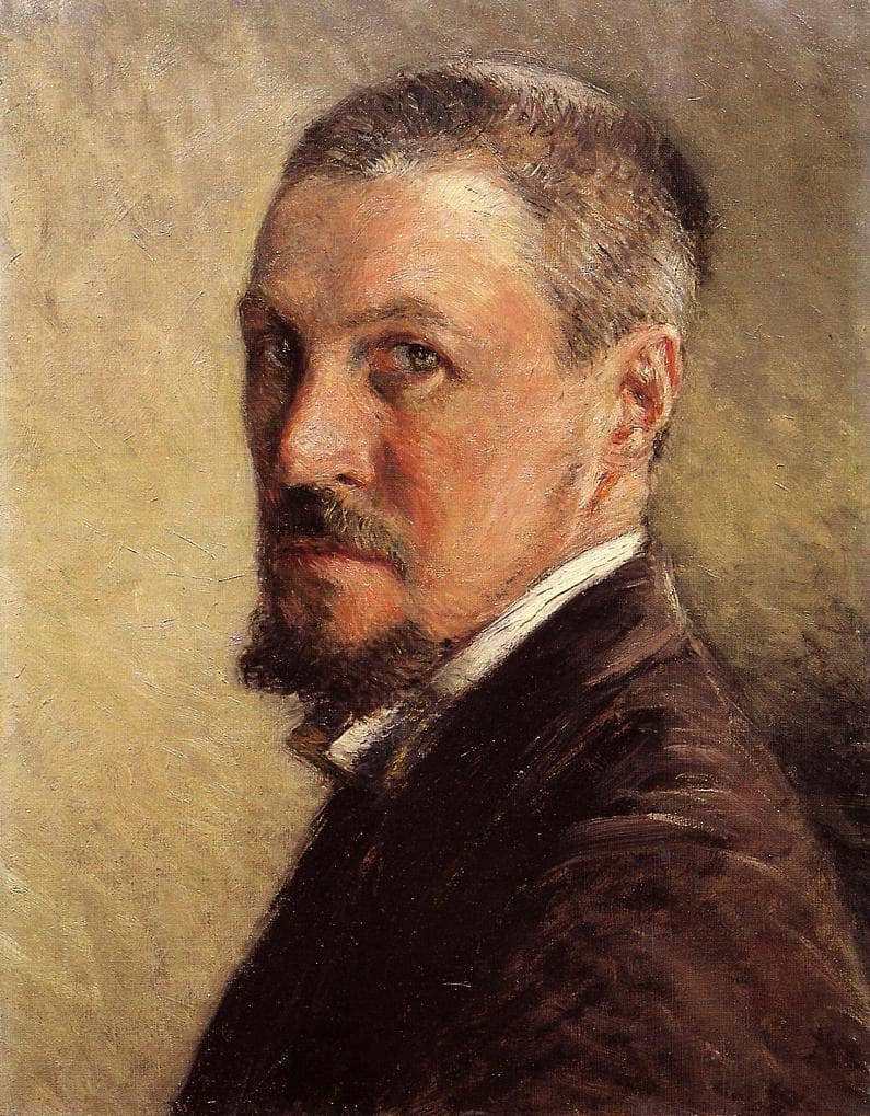 Self-Portrait by Gustave Caillebotte — Oil Painting Reproduction