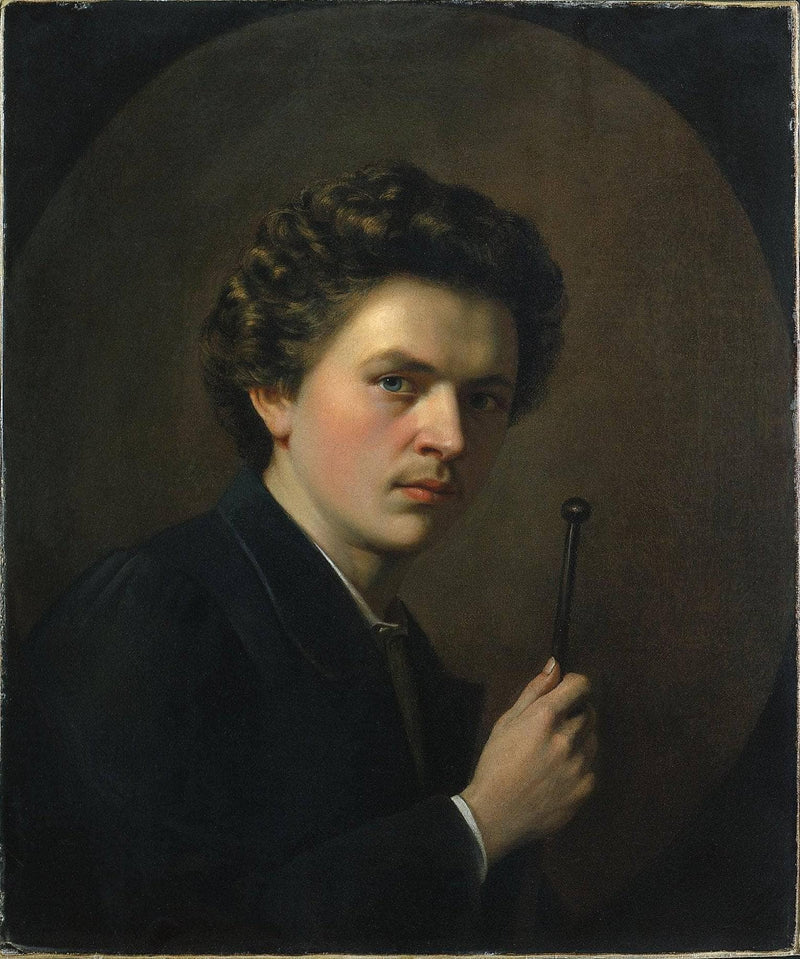 Self-portrait by Henri Regnault — Oil Painting Reproduction