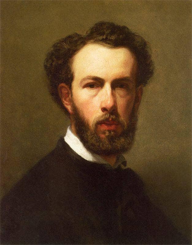 Self-portrait by Henryk Rodakowski — Oil Painting Reproduction