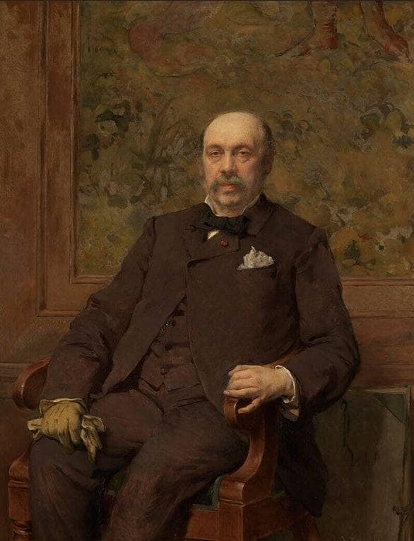 Self-Portrait by Jean-François Portaels — Oil Painting Reproduction
