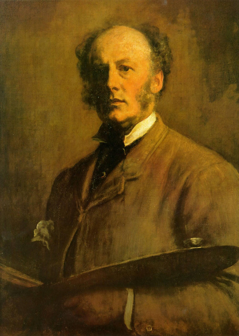 Self-Portrait by John Everett Millais — Oil Painting Reproduction