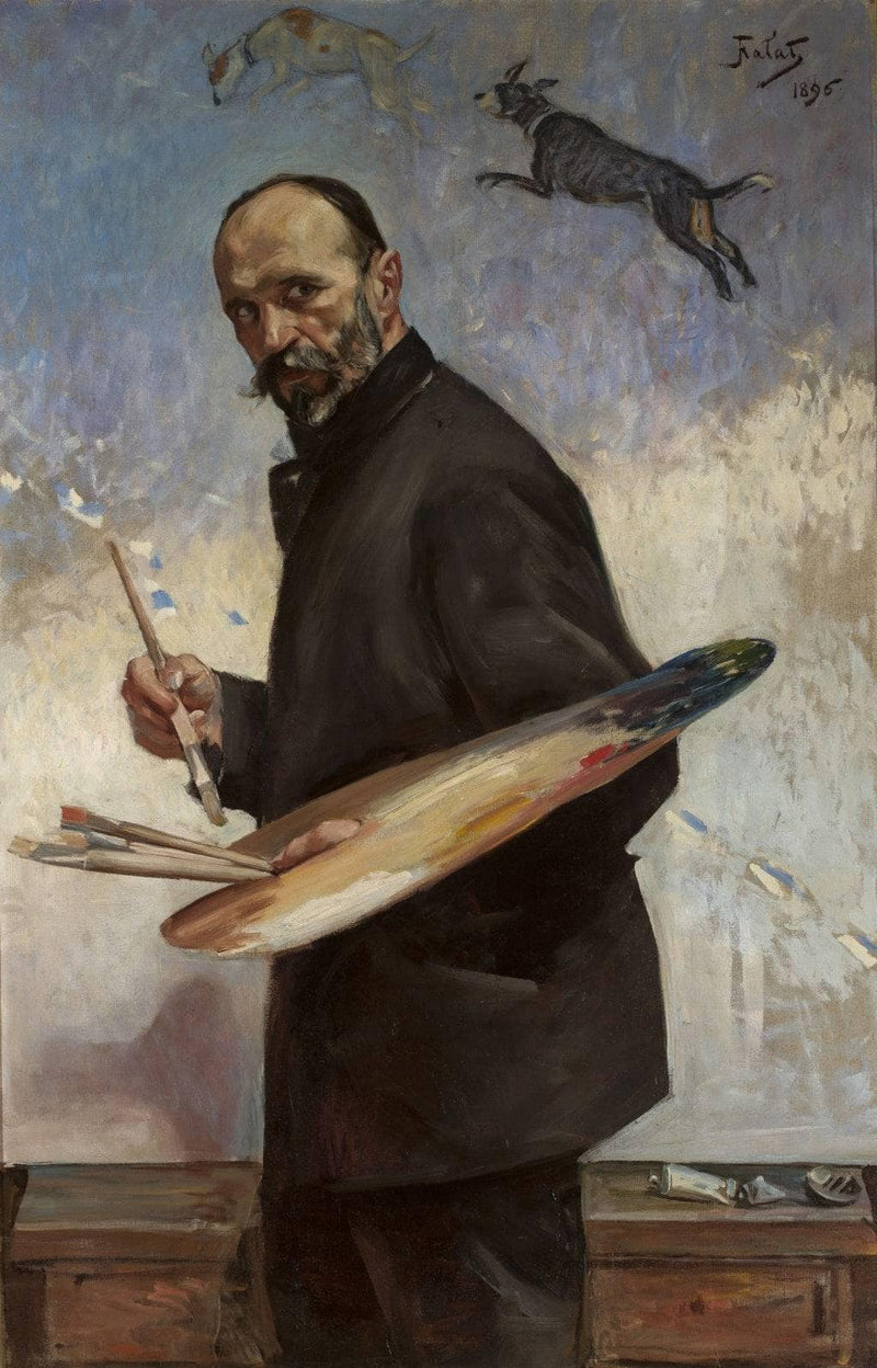 Self-Portrait by Julian FaÅat — Oil Painting Reproduction