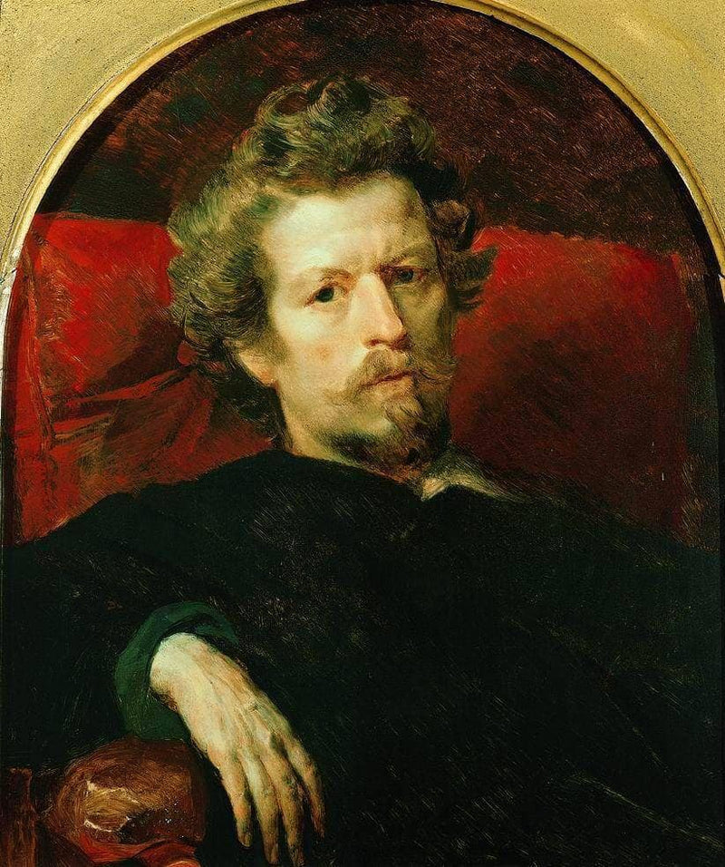 Self-Portrait by Karl Bryullov — Oil Painting Reproduction