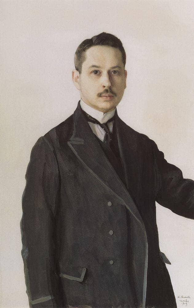 Self-Portrait by Konstantin Somov — Oil Painting Reproduction