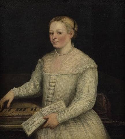 Self-Portrait by Marietta Robusti — Oil Painting Reproduction