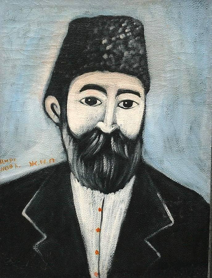 Self Portrait by Niko Pirosmani — Oil Painting Reproduction