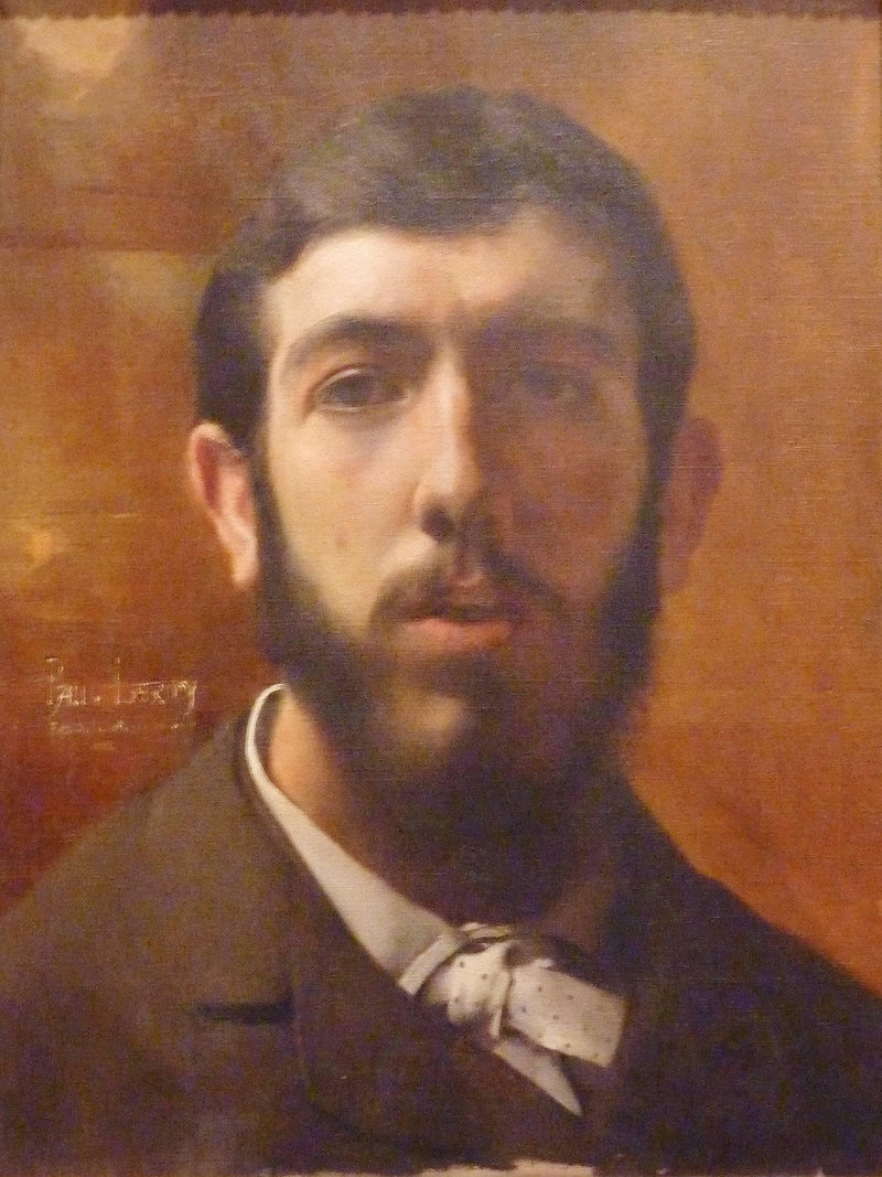 Self-portrait by Paul Leroy — Oil Painting Reproduction