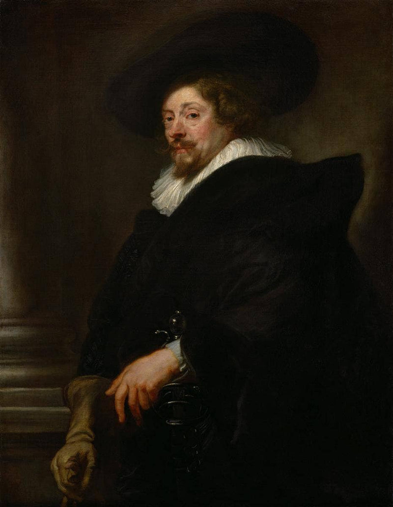 Self-Portrait by Peter Paul Rubens — Oil Painting Reproduction