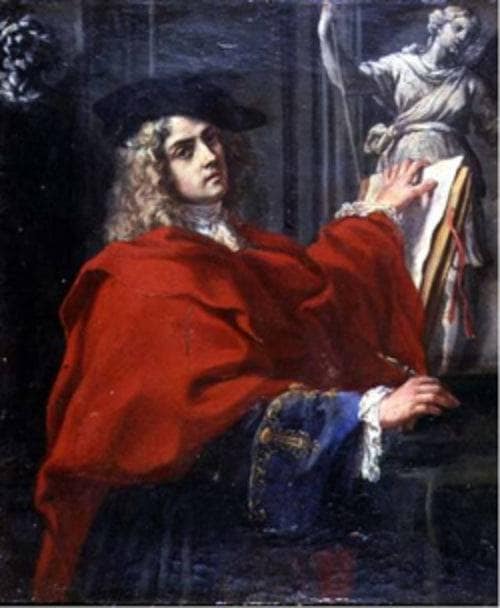 Self-Portrait by Pier Leone Ghezzi — Oil Painting Reproduction