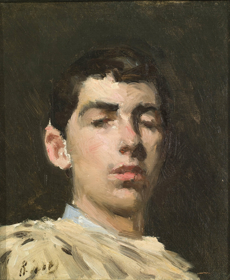 Self-portrait by Ramon Casas — Oil Painting Reproduction