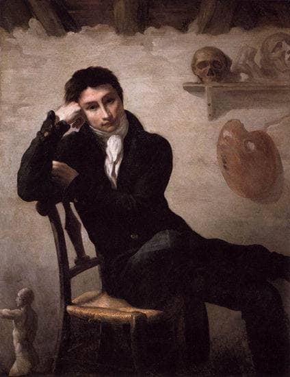 Self-Portrait by Théodore Géricault — Oil Painting Reproduction
