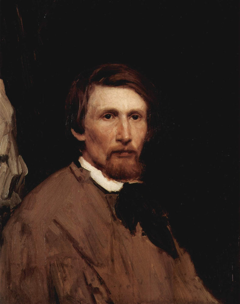 Self portrait by Viktor Vasnetsov — Oil Painting Reproduction