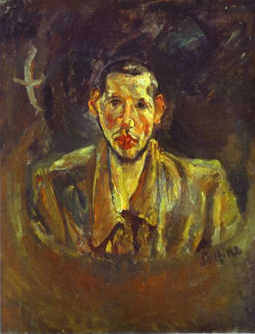 Self Portrait with Beard by Chaim Soutine — Oil Painting Reproduction