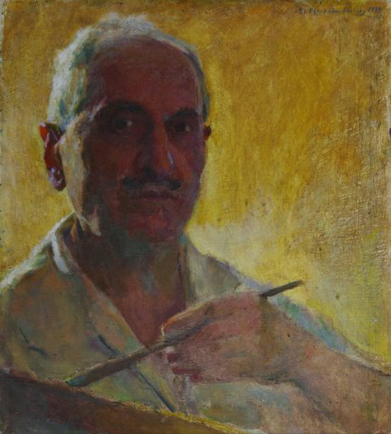 Self Portrait by Yeghishe Tadevosyan — Oil Painting Reproduction