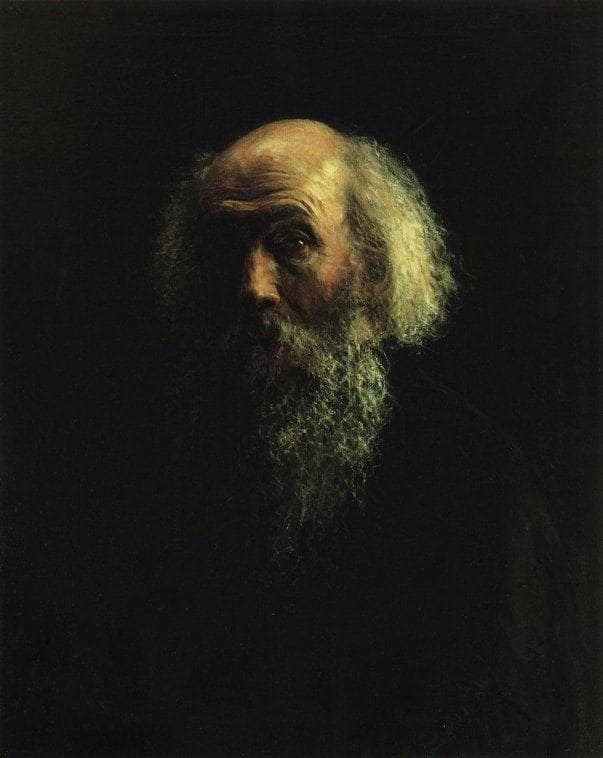 Self-Portrait by Nikolai Ge — Oil Painting Reproduction