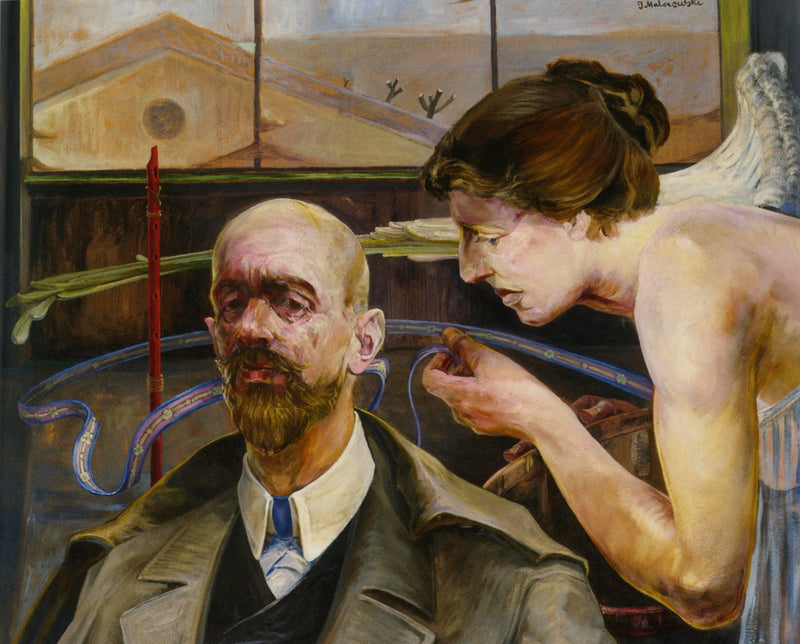 Self-Portrait by Jacek Malczewski — Oil Painting Reproduction