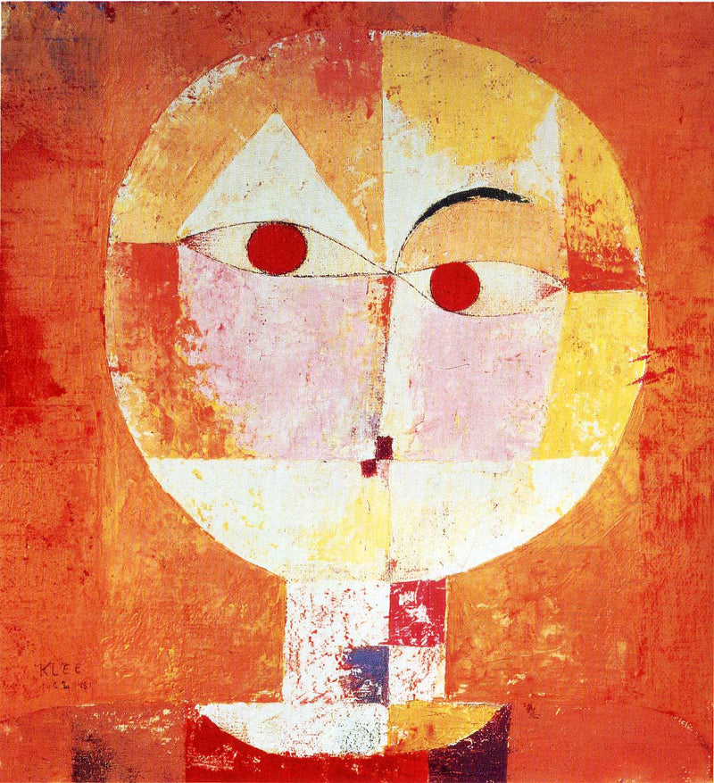 Senecio by Paul Klee — Oil Painting Reproduction