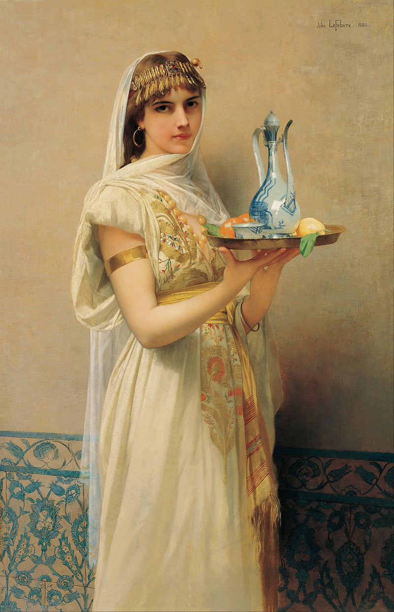 Servant by Jules Joseph Lefebvre — Oil Painting Reproduction
