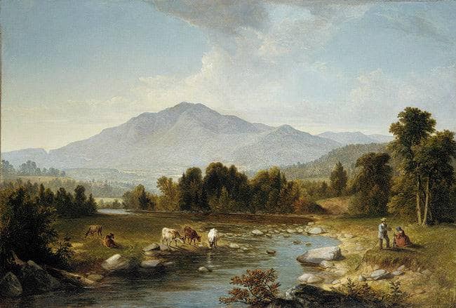 Shandaken Mountains by Asher Brown Durand — Oil Painting Reproduction