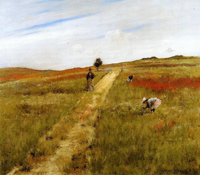 Shinnecock Hills (Shinnecock Hills Autumn) by William Merritt Chase — Oil Painting Reproduction