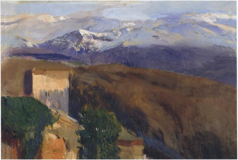 Sierra Nevada, Granada by Joaquín Sorolla — Oil Painting Reproduction