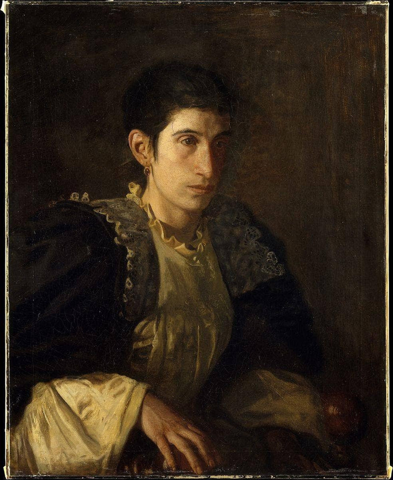Signora Gomez d Arza by Thomas Eakins — Oil Painting Reproduction